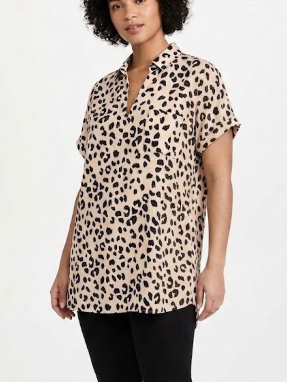 w5 Leopard Blouse